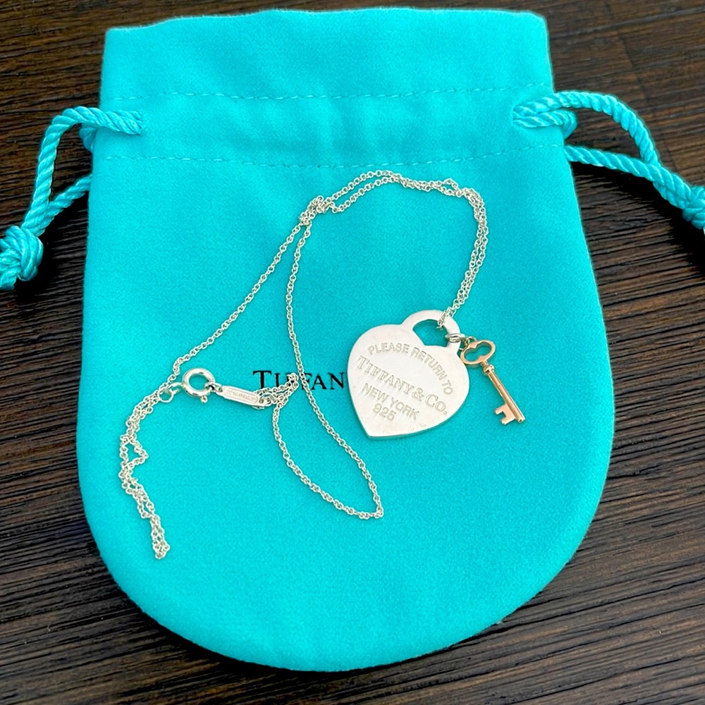 Tiffany & Co Heart Tag Necklace